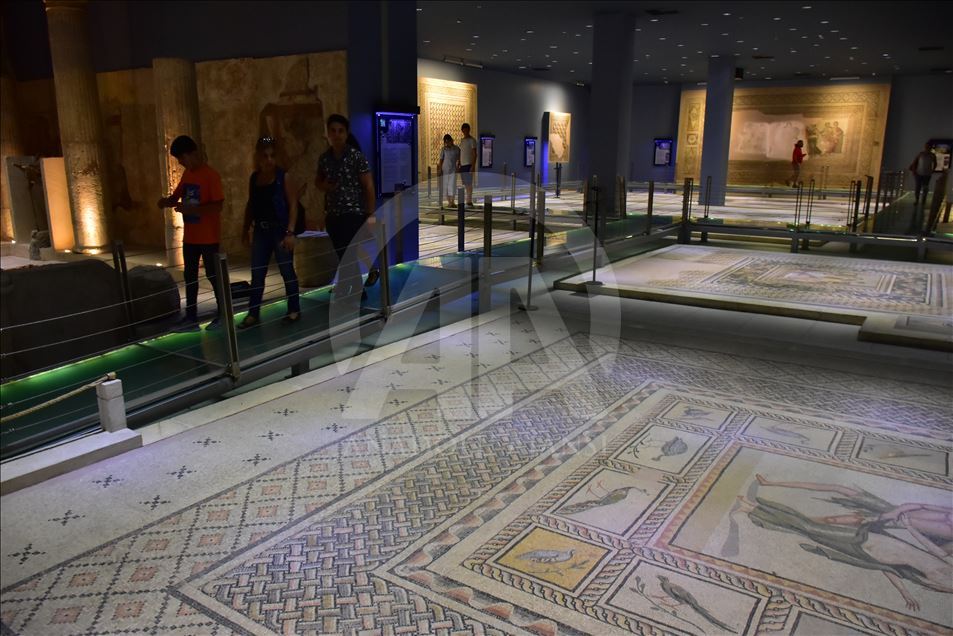 Zeugma Mozaik Müzesi'ne ziyaretçi ilgisi