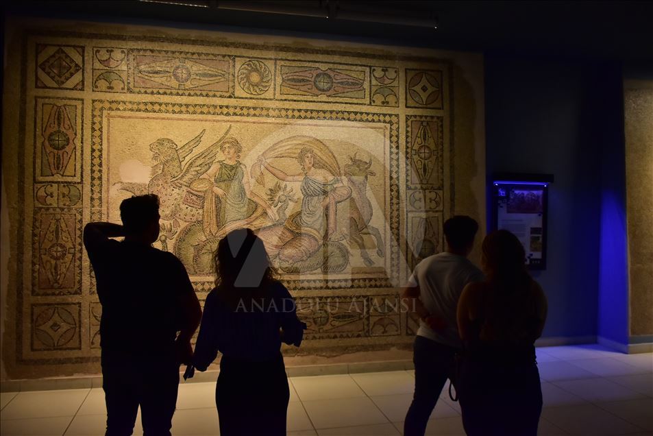 Zeugma Mozaik Müzesi'ne ziyaretçi ilgisi