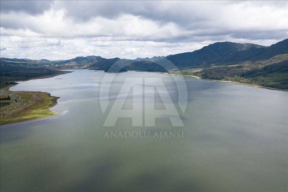 El Embalse del Neusa desde el aire