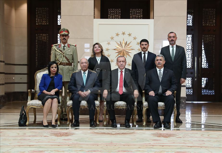 Cumhurbaşkanı Erdoğan'ın kabulü
