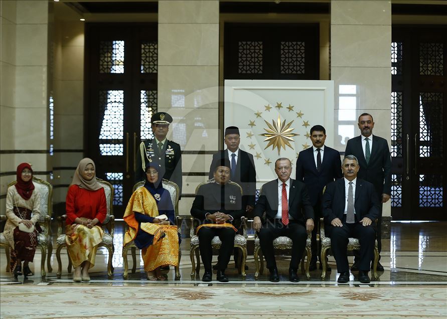 Cumhurbaşkanı Erdoğan'ın kabulü
