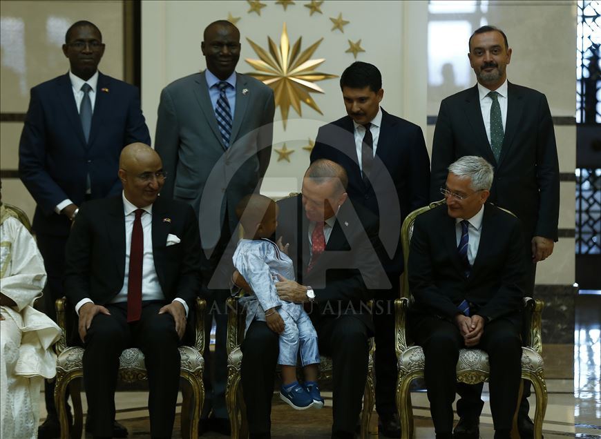 Cumhurbaşkanı Erdoğan'ın kabulü
