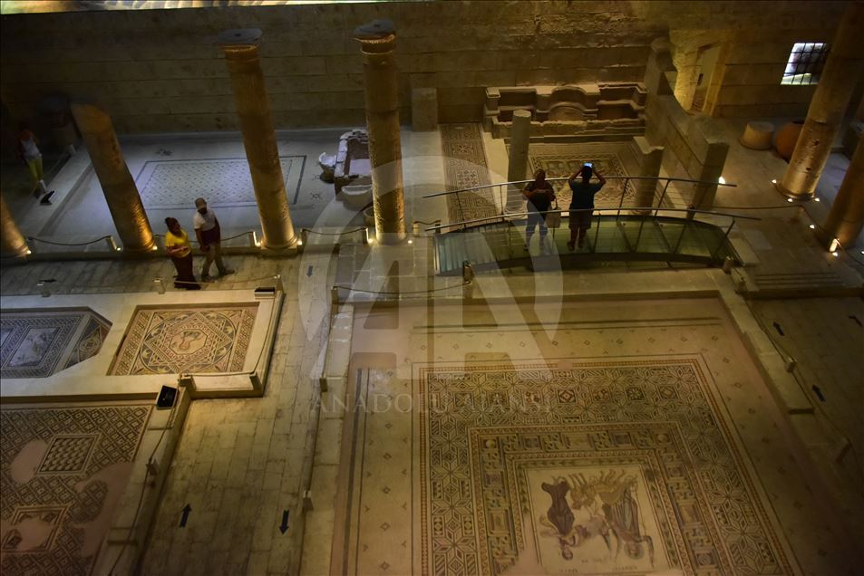 Zeugma Mozaik Müzesi'ne ziyaretçi ilgisi