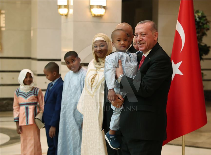 Cumhurbaşkanı Erdoğan'ın kabulü