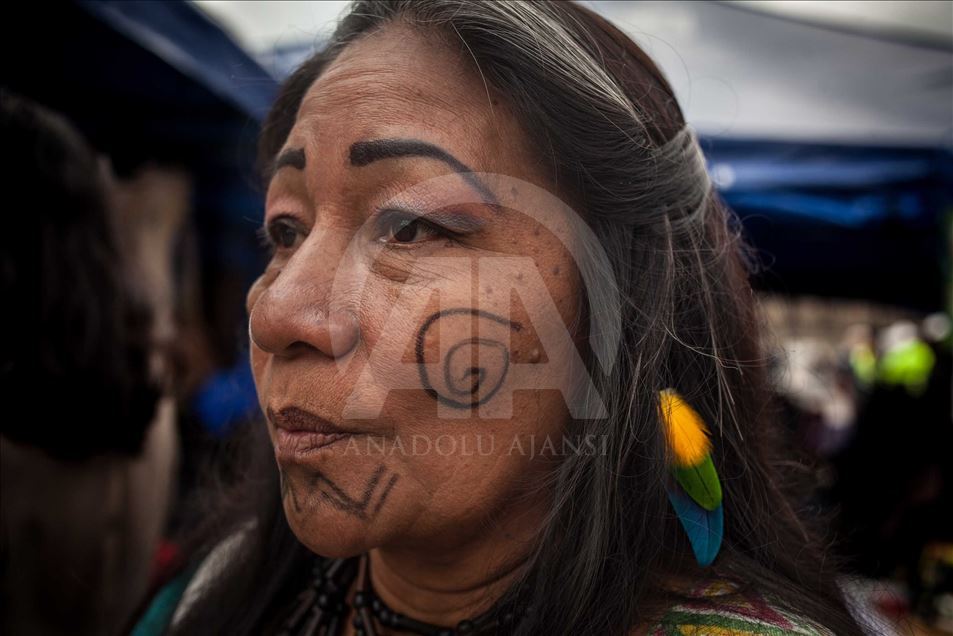 Mercado Indígena en Bogotá