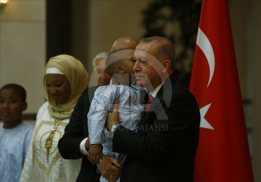 Cumhurbaşkanı Erdoğan'ın kabulü