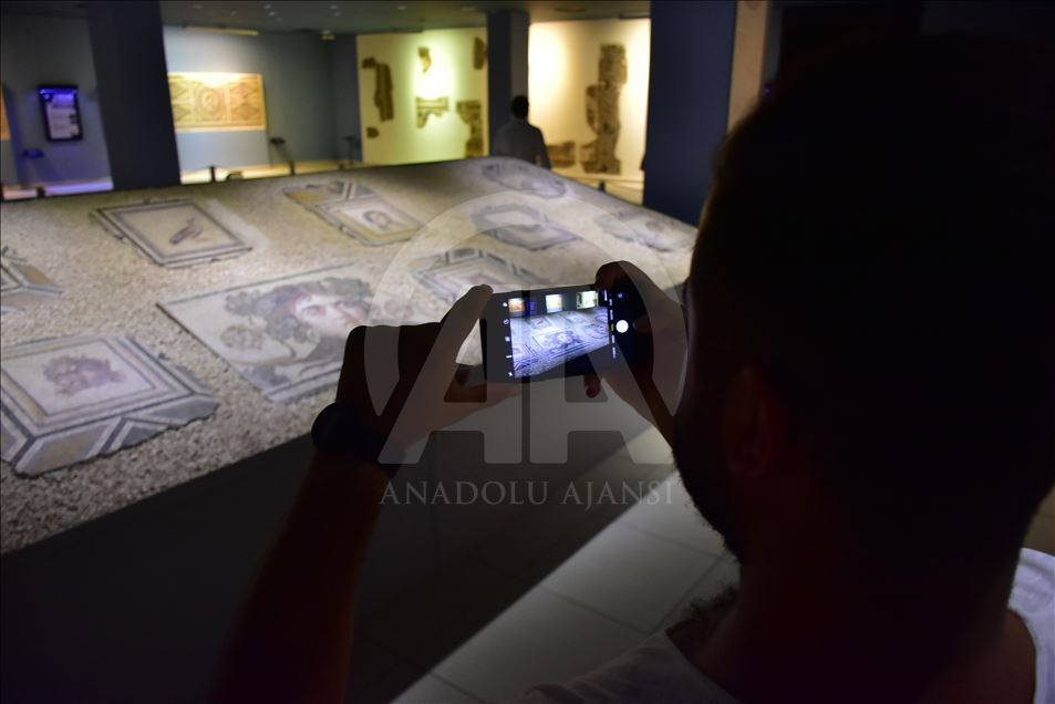 Zeugma Mozaik Müzesi'ne ziyaretçi ilgisi