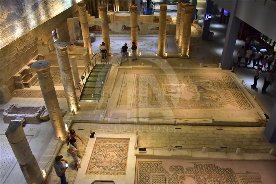 Zeugma Mozaik Müzesi'ne ziyaretçi ilgisi