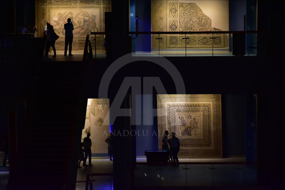 Zeugma Mozaik Müzesi'ne ziyaretçi ilgisi