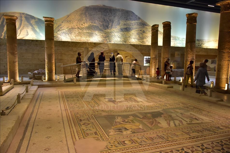 Zeugma Mozaik Müzesi'ne ziyaretçi ilgisi