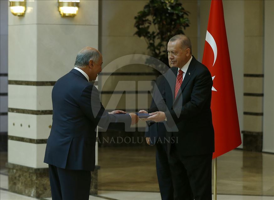 Cumhurbaşkanı Erdoğan'ın kabulü