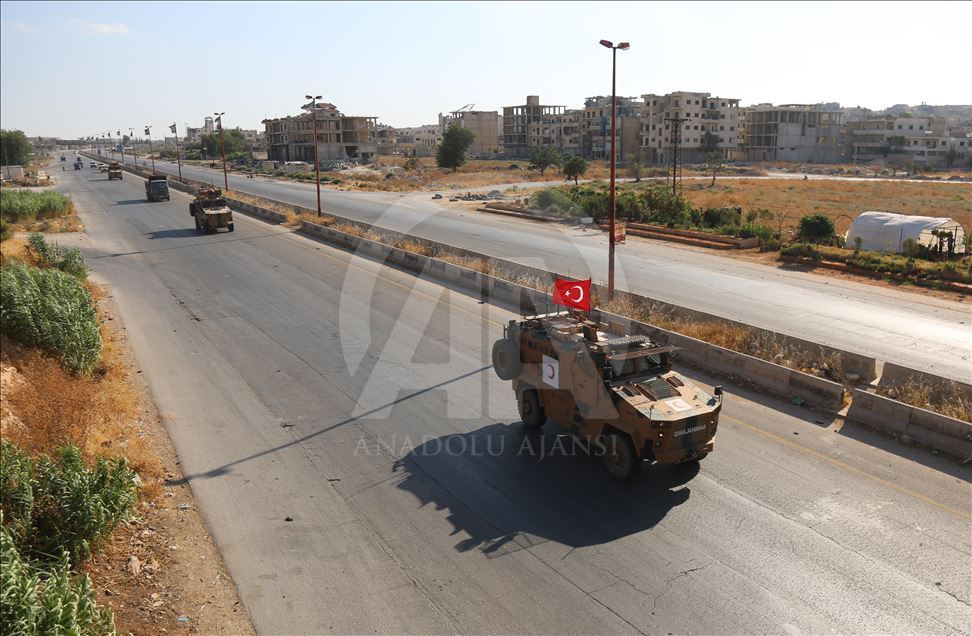 تركيا.. إرسال تعزيزات عسكرية تركية إلى نقاط المراقبة في إدلب
