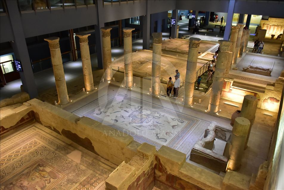 Zeugma Mozaik Müzesi'ne ziyaretçi ilgisi