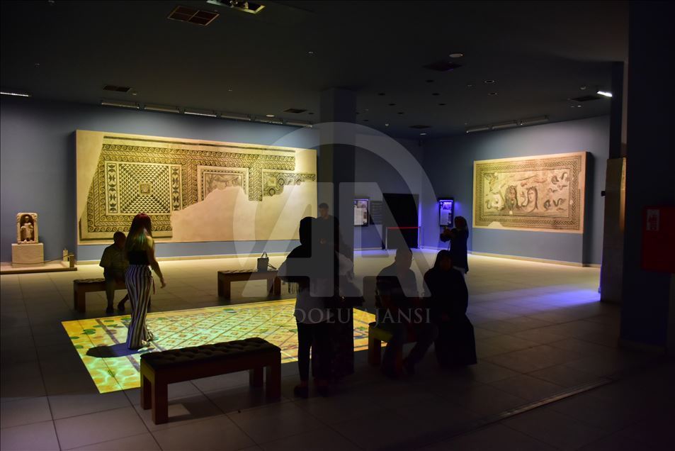 Zeugma Mozaik Müzesi'ne ziyaretçi ilgisi