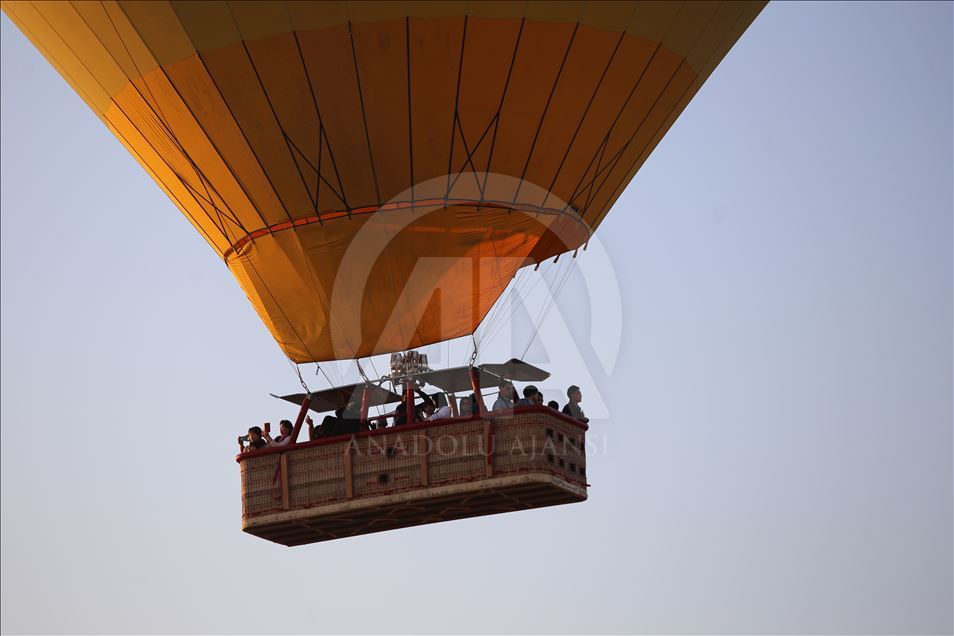 Dünyanın en gözde sıcak hava balon merkezi "Kapadokya"