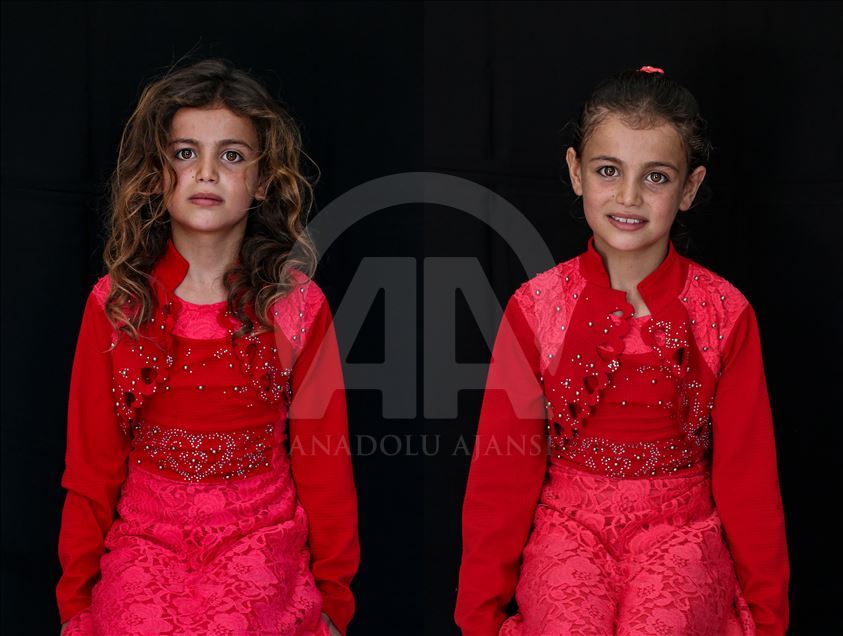 Vajzat në kampet e refugjatëve në Halep me stile të reja të flokëve