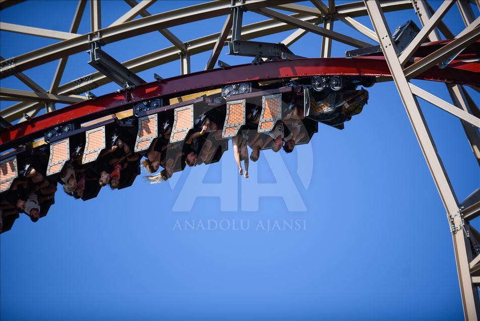 Zadra the world s tallest wooden roller coaster in Poland