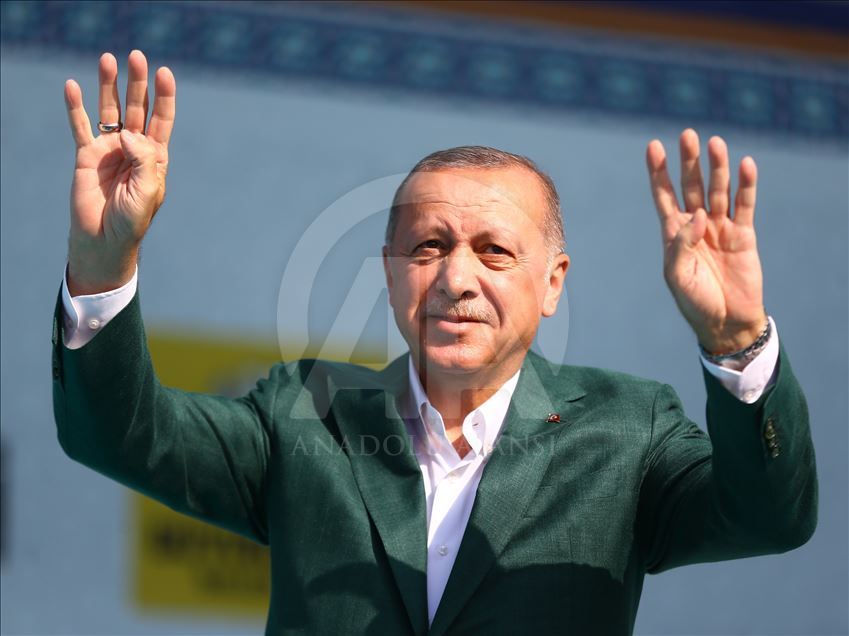 Cumhurbaşkanı Recep Tayyip Erdoğan, Konya'da