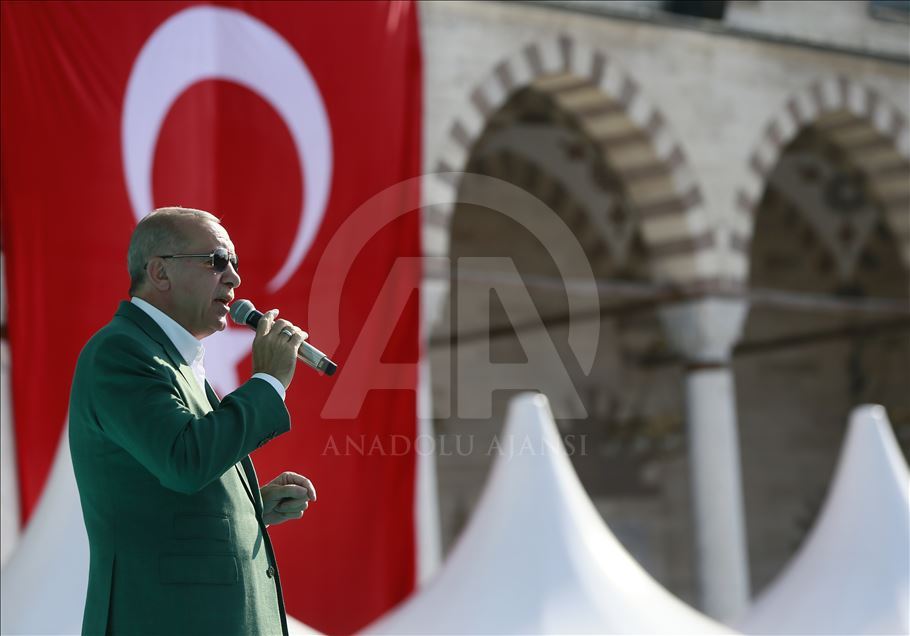 Cumhurbaşkanı Recep Tayyip Erdoğan, Konya'da