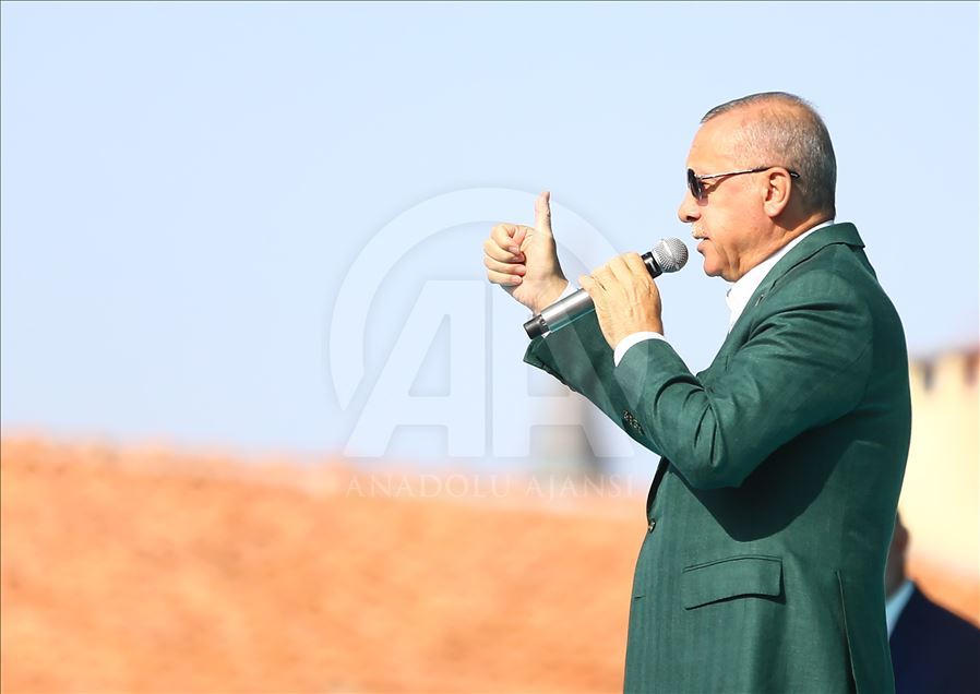 Cumhurbaşkanı Recep Tayyip Erdoğan, Konya'da