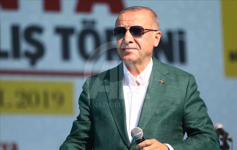 Cumhurbaşkanı Recep Tayyip Erdoğan, Konya'da