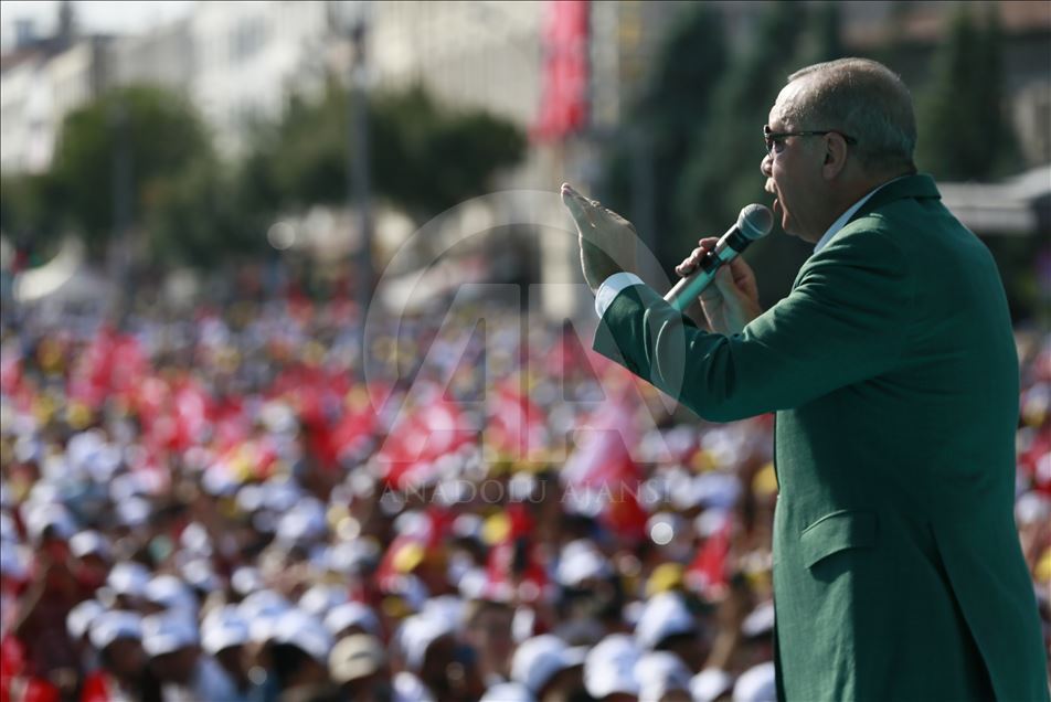 Cumhurbaşkanı Recep Tayyip Erdoğan, Konya'da