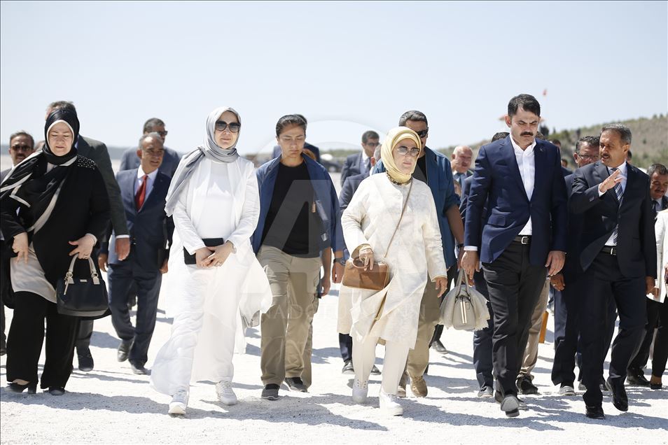 Cumhurbaşkanı Erdoğan'ın eşi Emine Erdoğan, Burdur'da
