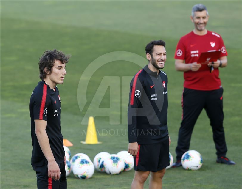 Latihan Tim Nasional Sepak Bola Turki