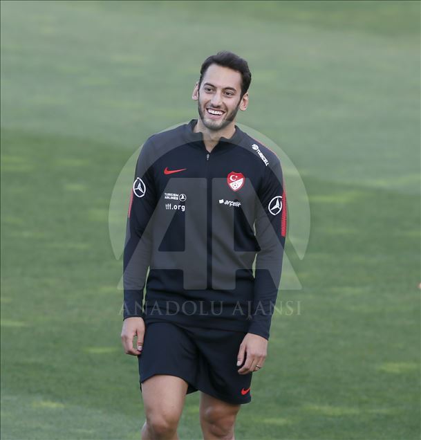 Latihan Tim Nasional Sepak Bola Turki