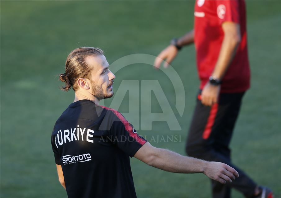 Latihan Tim Nasional Sepak Bola Turki