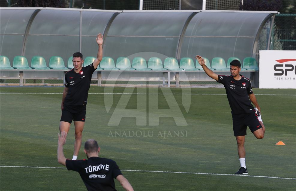 Latihan Tim Nasional Sepak Bola Turki