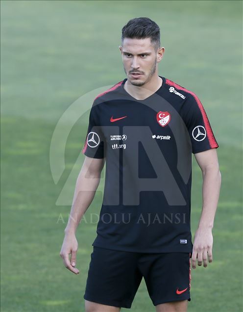 Latihan Tim Nasional Sepak Bola Turki