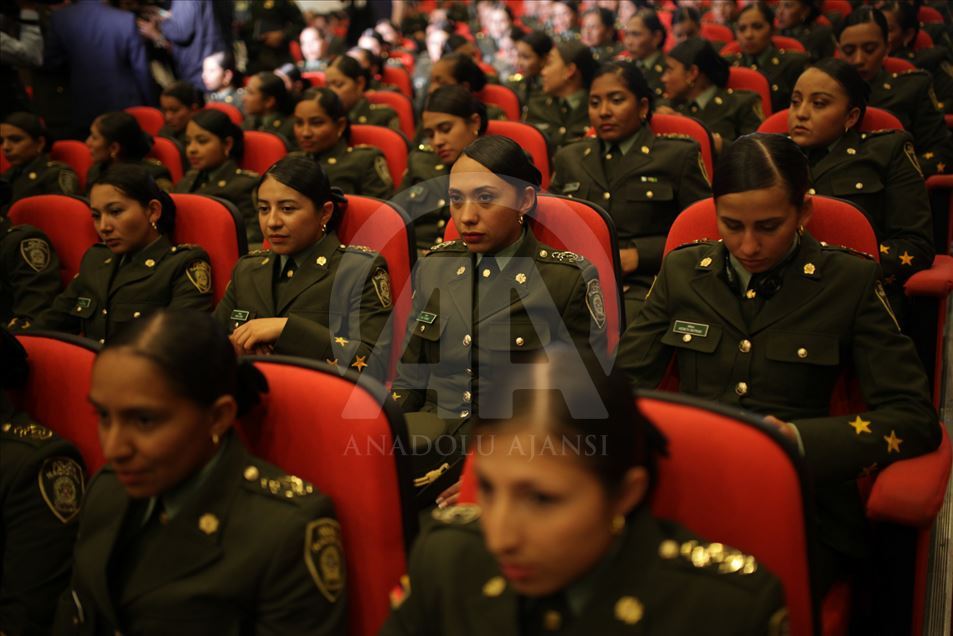 Ivanka Trump visitó la Escuela de Cadetes General Santander, en Colombia
