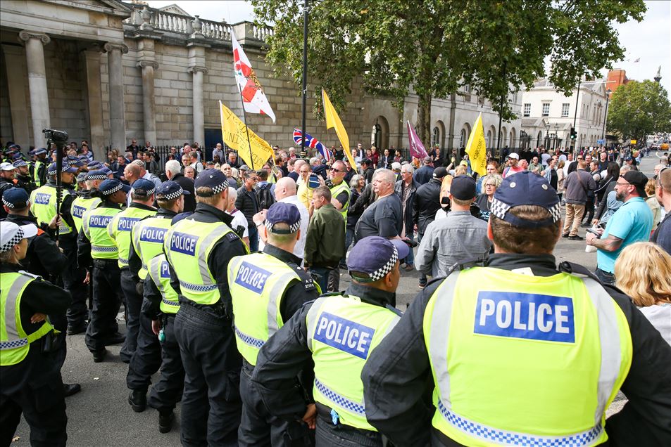 Protesta contra el brexit en Londres
