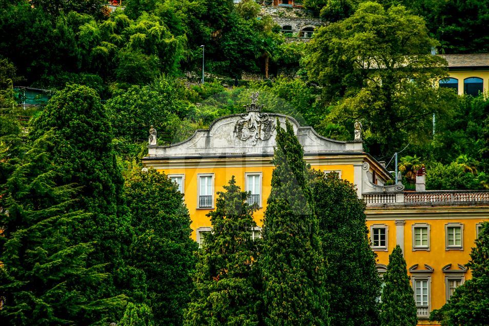 Como lake in Italy's Lombardy region