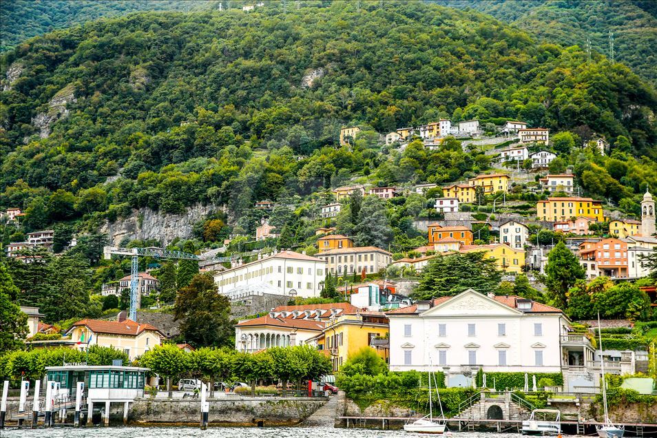 Como lake in Italy's Lombardy region