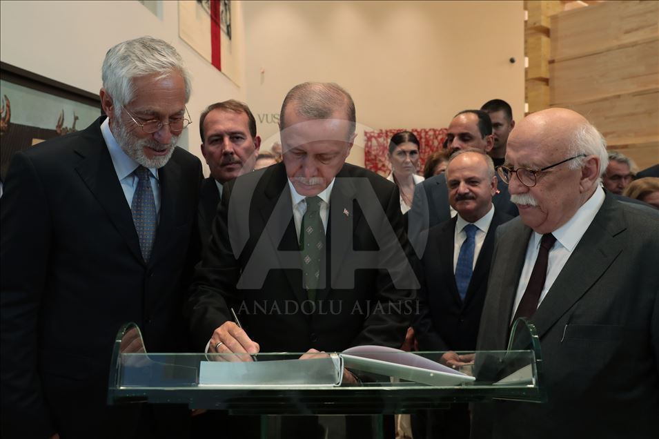 Turkish President Recep Tayyip Erdogan in Eskisehir