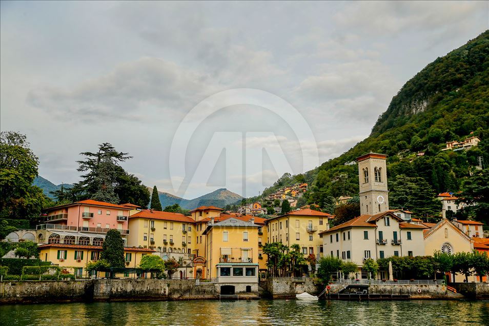 Como lake in Italy's Lombardy region