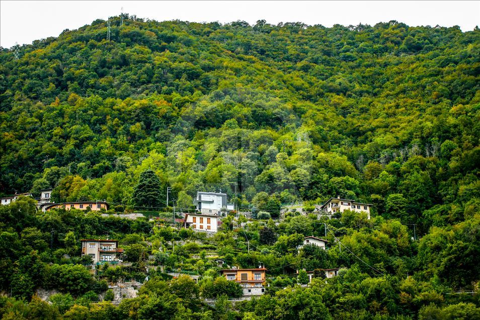 Como lake in Italy's Lombardy region