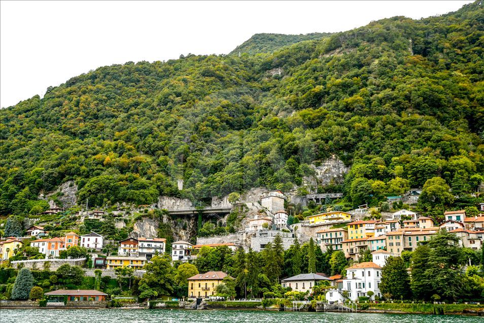 Como lake in Italy's Lombardy region