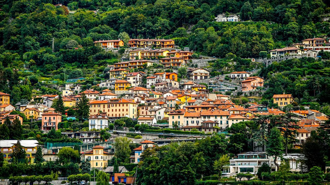 Como lake in Italy's Lombardy region