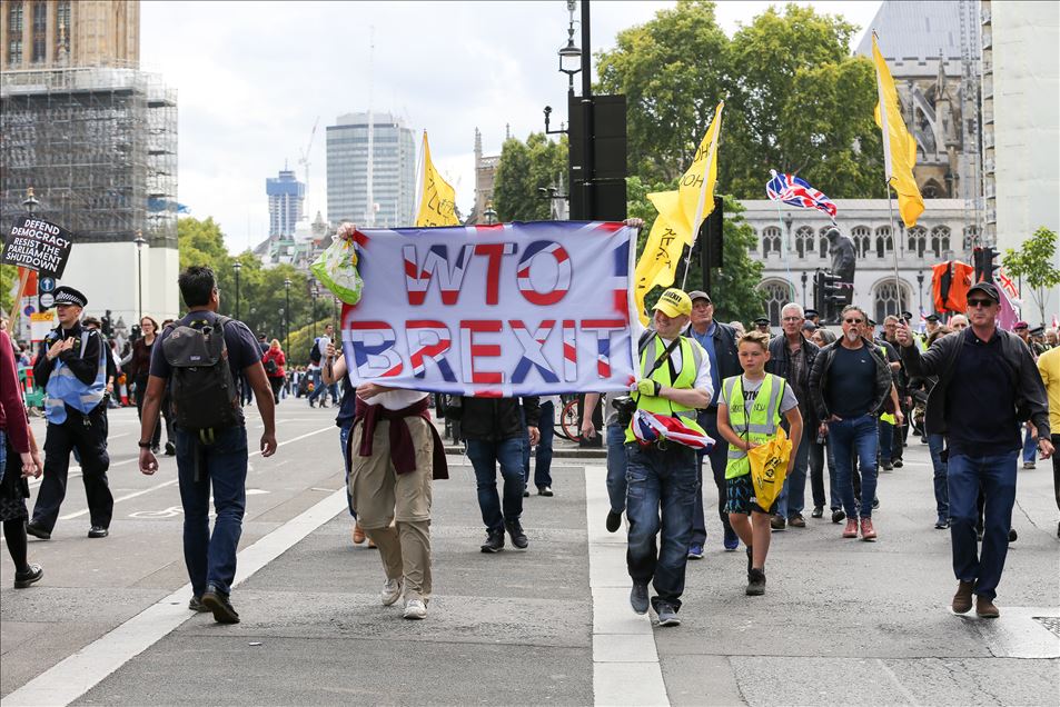 Protesta contra el brexit en Londres