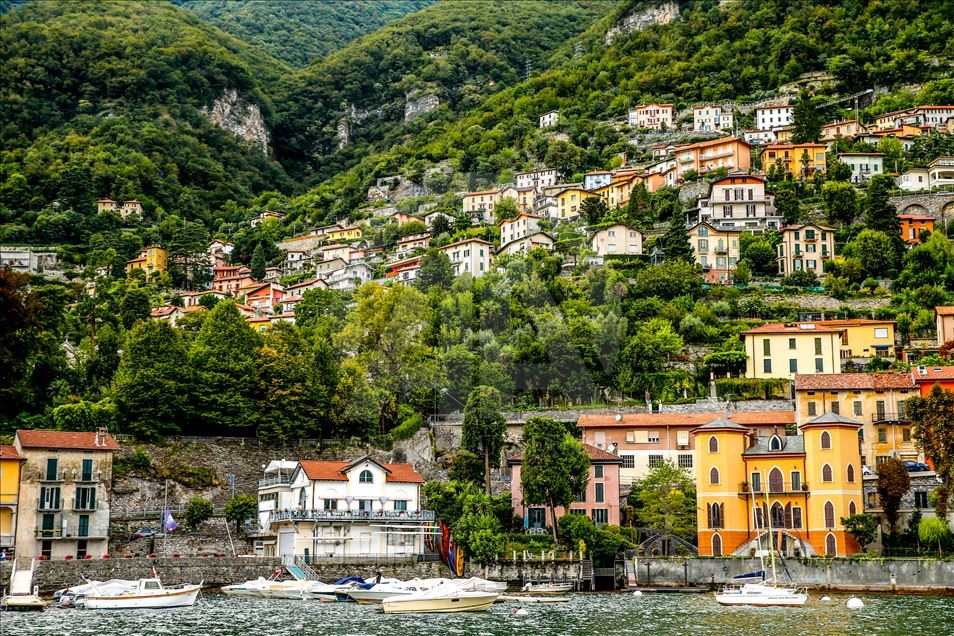 Como lake in Italy's Lombardy region