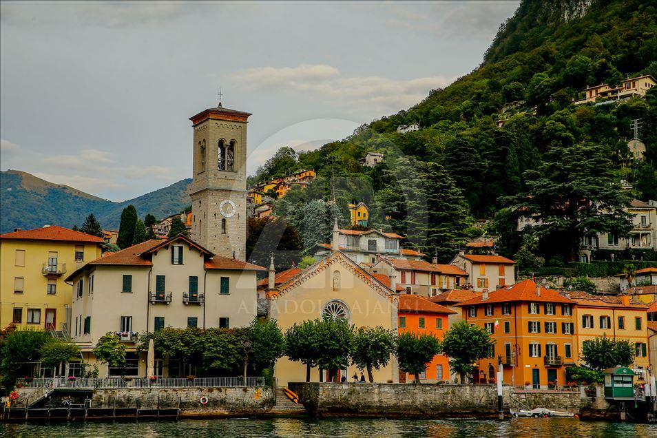 Como lake in Italy's Lombardy region
