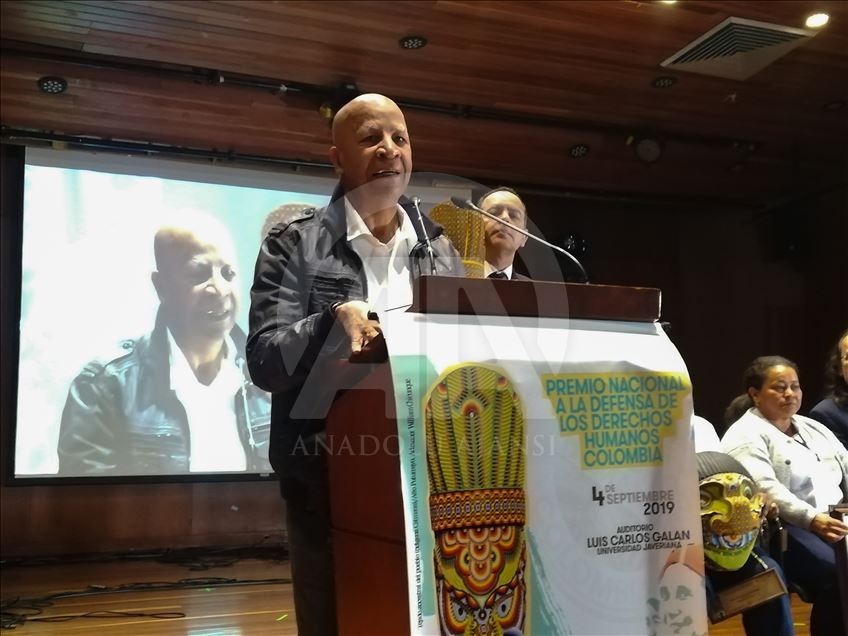 Ganadores del Premio Nacional a la Defensa de los Derechos Humanos en Colombia 2019