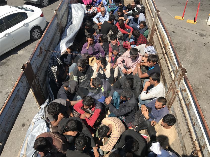 قوات الأمن التركية تضبط 61 مهاجرا غير نظامي جنوبي البلاد