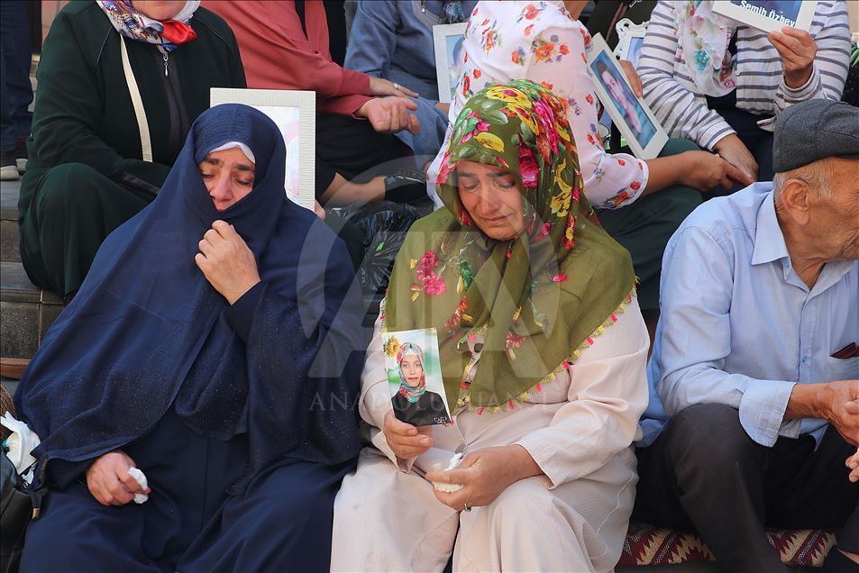 Diyarbakır annelerinin oturma eylemine katılım sürüyor