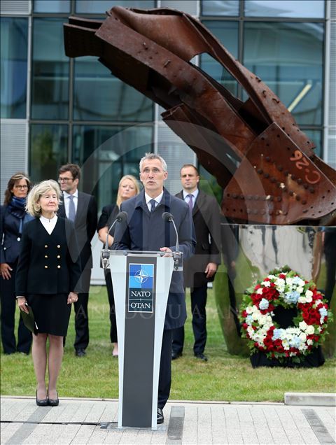 11 Eylül saldırısında ölenler Brüksel'de anıldı