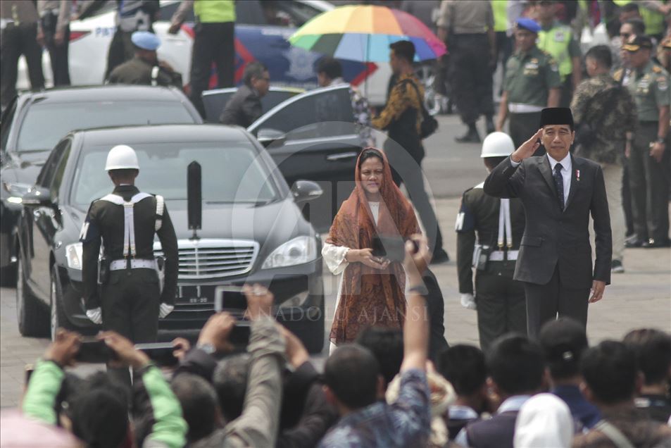 Prosesi pemakaman BJ Habibie presiden ke-3 RI