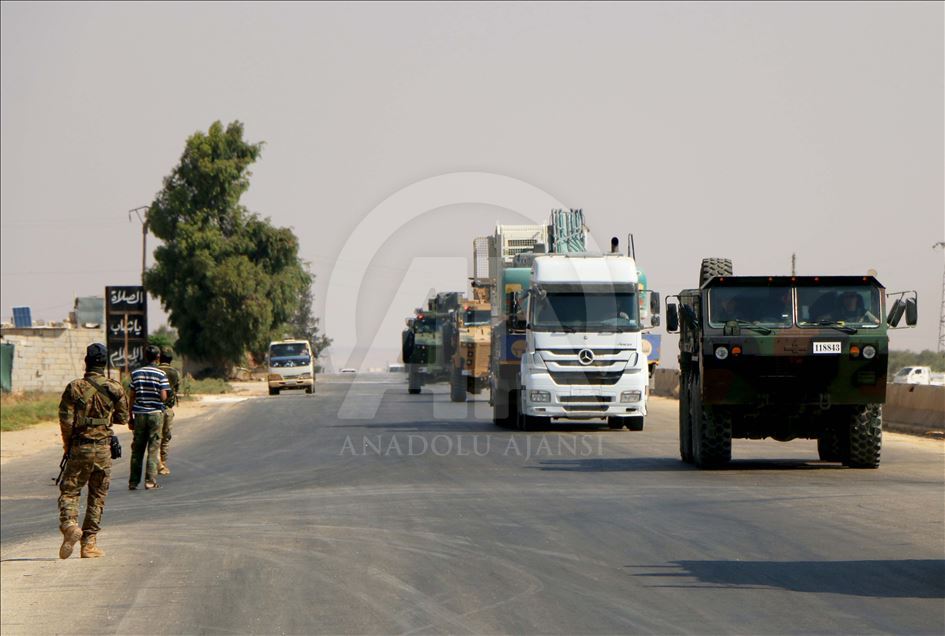 تركيا ترسل تعزيزات كبيرة إلى نقاط المراقبة في "إدلب"